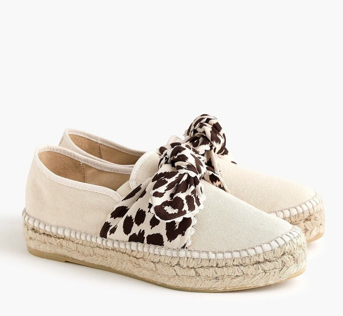 LOEFFLER RANDALL x J. CREW Rowan Espadrilles 38 FIT SMALL 7 or