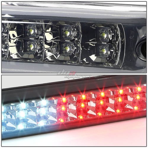 FOR 2004-2012 COLORADO/CANYON 2-ROW LED 3RD TAIL BRAKE LIGHT W/CARGO LAMP SMOKED - Picture 3 of 5