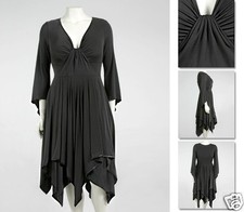 NEW!  Zaftique SKERCHIEF DRESS Black (LAST ONE!)  3Z / 24 26 / 3X