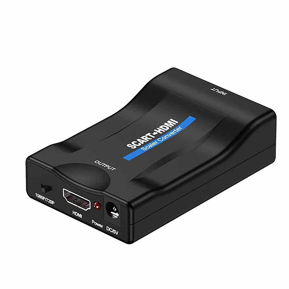 Scart zu HDMI auf Konverter Wandler AV Scaler Converter Adapter 1080P HD Retoo - Bild 2 von 4