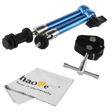 11" Stainless Steel Magic Arm Super Clamp fr LCD Monitor LED Light Tripod DSLR