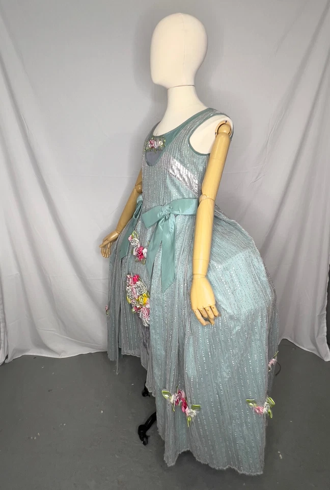 Unisex One-of-a-Kind Handmade Panier Dress Costume Mardi Gras, Halloween Cosplay - Image 3 of 4