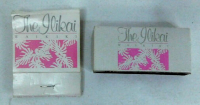 The Ilikai Hotel Waikiki Hawaii Matchbook Matchbox (Some Matches Have Been Used)