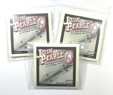 John Pearse Dulcimer Strings 3 Sets 4 String 09-10-12-23w