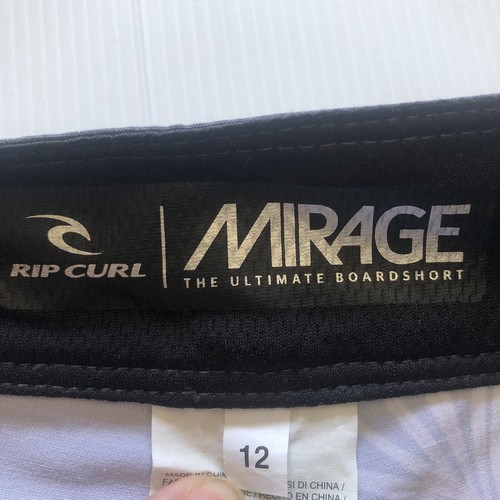 Rip Curl Mirage Boardshorts, Size 12 Boys, Quick Dry EUC - Picture 3 of 6