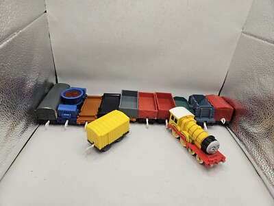 Lot Of Thomas The Train Trackmaster Plastic Tenders Rail Cars 11 Pull Along