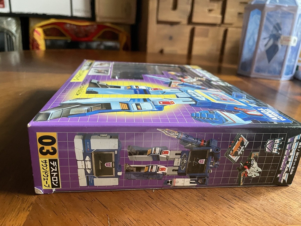 2007 GI TRANSFORMER ENCORE 03 SOUNDWAVE LASERBEAKTAKARA TOMY