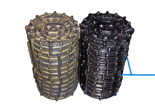 Byhoo 50 Pcs Metal Dnd Coins With Pu Leather Bag, Fantasy Gold Coins For Board Games, Game