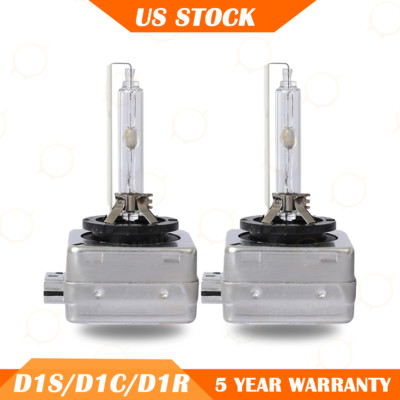 2X NEW OEM D1S BLUE 8000K 66140 66144 85410 85415 HID XENON HEADLIGHT BULBS SET