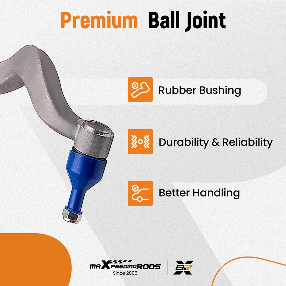 6x Brazo de control delantero trasero delantero para BMW 525i 528i 530i 545i 550i 2004-2010 Foto 3 de 4