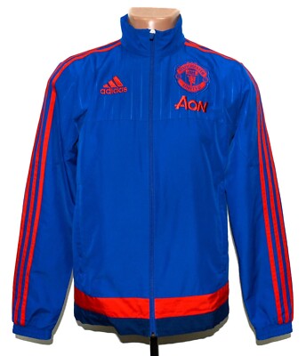 adidas Manchester United ジャケット Mサイズ MANCHESTER UNITED 2015/2016 TRAINING JACKET FOOTBALL ADIDAS SIZE