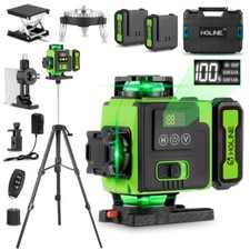 Niveau laser Automatique 16 Ligne 360 Pro Trépied Valise Horizontal Vertical