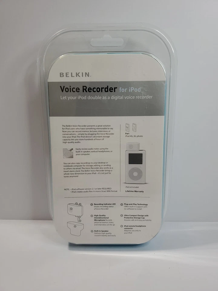 Gravador de voz Belkin para iPod - Imagem 2 de 4