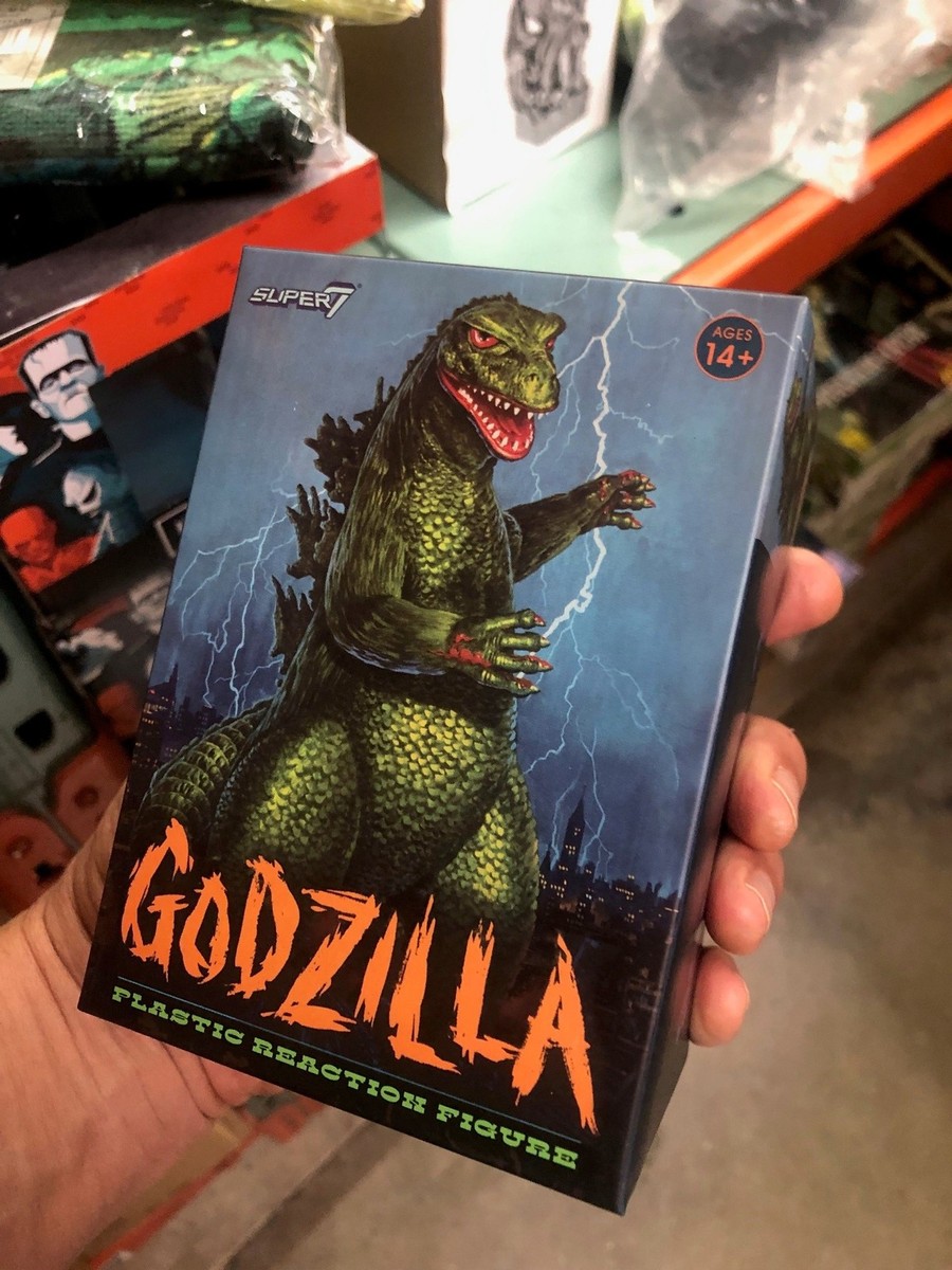 Godzilla Vintage Aurora Model Kit ReAction Figure MINT