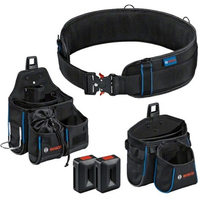 Bosch Werkzeugset mit Gürtel 108 + GWT 4 + GWT 2 + 2x ProClick Holder 1600A0265R