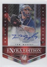 2012 Elite Extra Edition Aspirations Die-Cut Signatures /100 Tom Murphy Auto 2d9