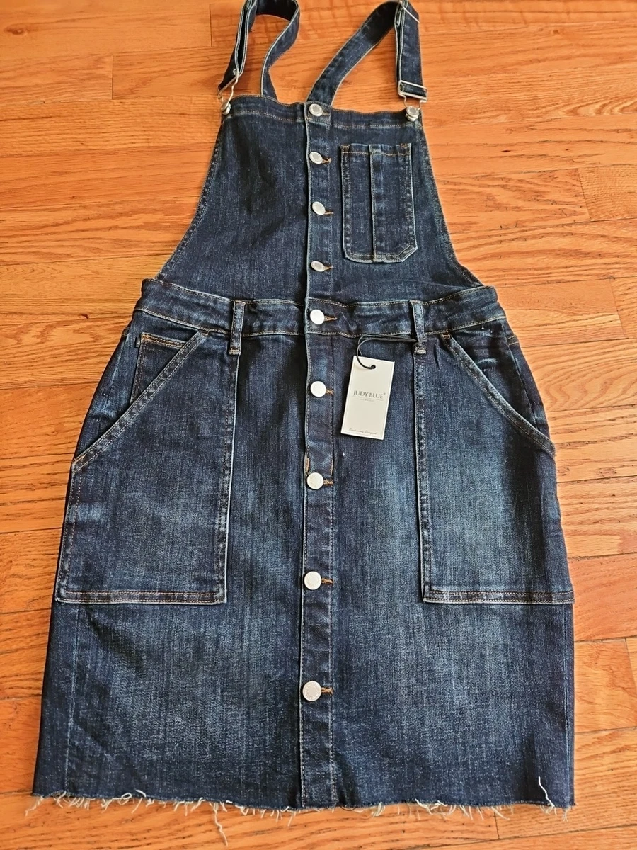 Denim Short Women's Overall Dress for sale | eBay