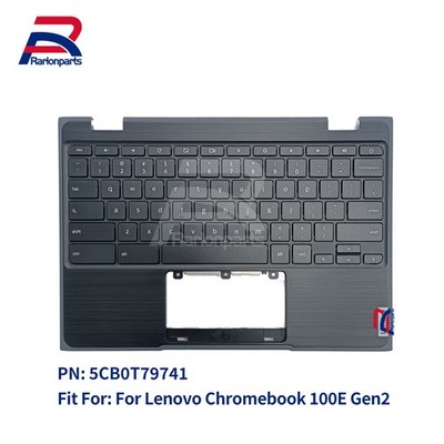 For Lenovo 100e Chromebook 2nd Gen 81AM Palmrest Cover W/US Keyboard 5CB0T79741