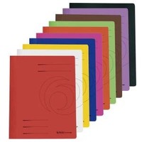 10-300X Herlitz Schnellhefter, Din A4, Aus Pp-Folie, Farbig Sortiert