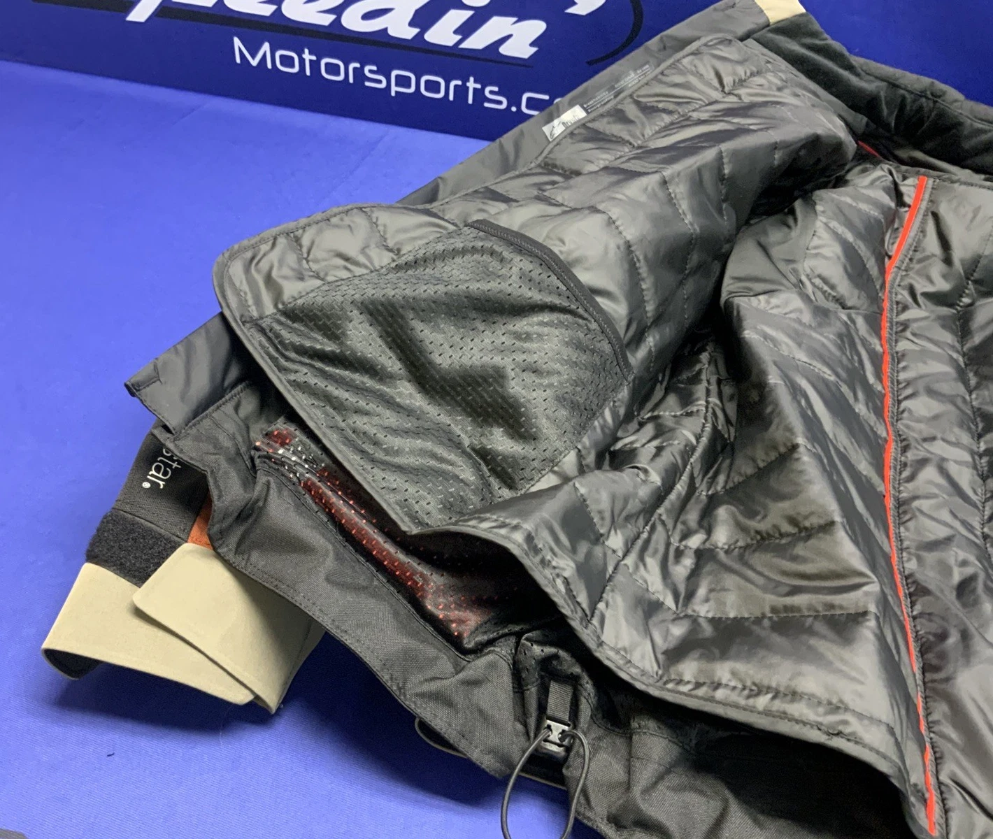Alpinestars Andes V4 DS Jacket WL/RS/BK Large New 4099081506
