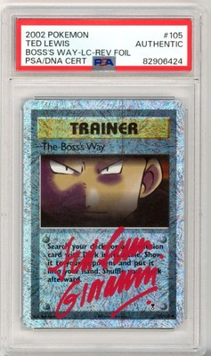 The Boss's Way 105/110 Legendary Collection Reverse Holo for sale