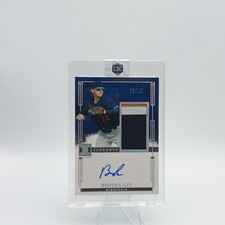 2024 Panini Impeccable Brooks Lee Elegance Prospect Jersey Autographs Silver /25