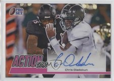 2022 Leaf Pro Set Metal Action Ink Pink Prismatic 23/25 Chris Oladokun Auto 7l6