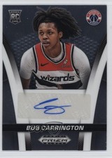 2024-25 Panini Prizm Black Flashback Signatures Bub Carrington #FB-BUB Auto 0g90