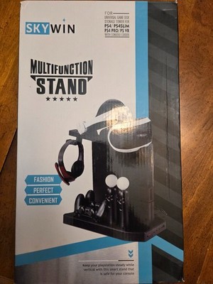SKYWIN Multifunction Stand For PS4/PS4 Slim/ PS4 Pro/PS VR Model SVR-717 NEW