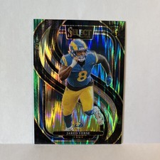 2024 Panini Select - Premier Level JARED VERSE Black & Green Shock Prizm #132 