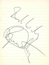 Roger Daltrey Autograph 1970s