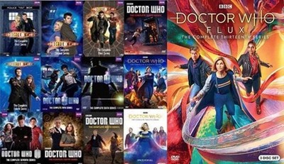 DOCTOR WHO COMPLETE SERIES 1-13 1 2 3 4 5 6 7 8 9 10 11 12 13 FREE  SHIPPING NEW