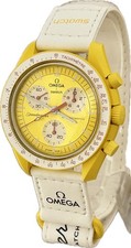 Omega x Swatch Speedmaster Mission To The Sun SO33J100 Mens Excellent A5662