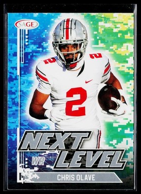 2022 SAGE #69 Chris Olave Ohio State Buckeyes