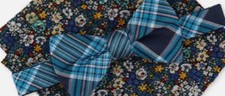 Bar III Mens 2 Piece Leroy Bow Tie Pocket Square Set Necktie New 13S22-3007