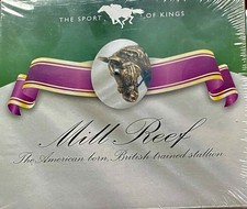 Brand New In Box Atlas Editions Mill Reef Horse Racing Figure