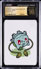 2025 POKEMON TARUKA BULBASAUR CGC 10 PRISTINE