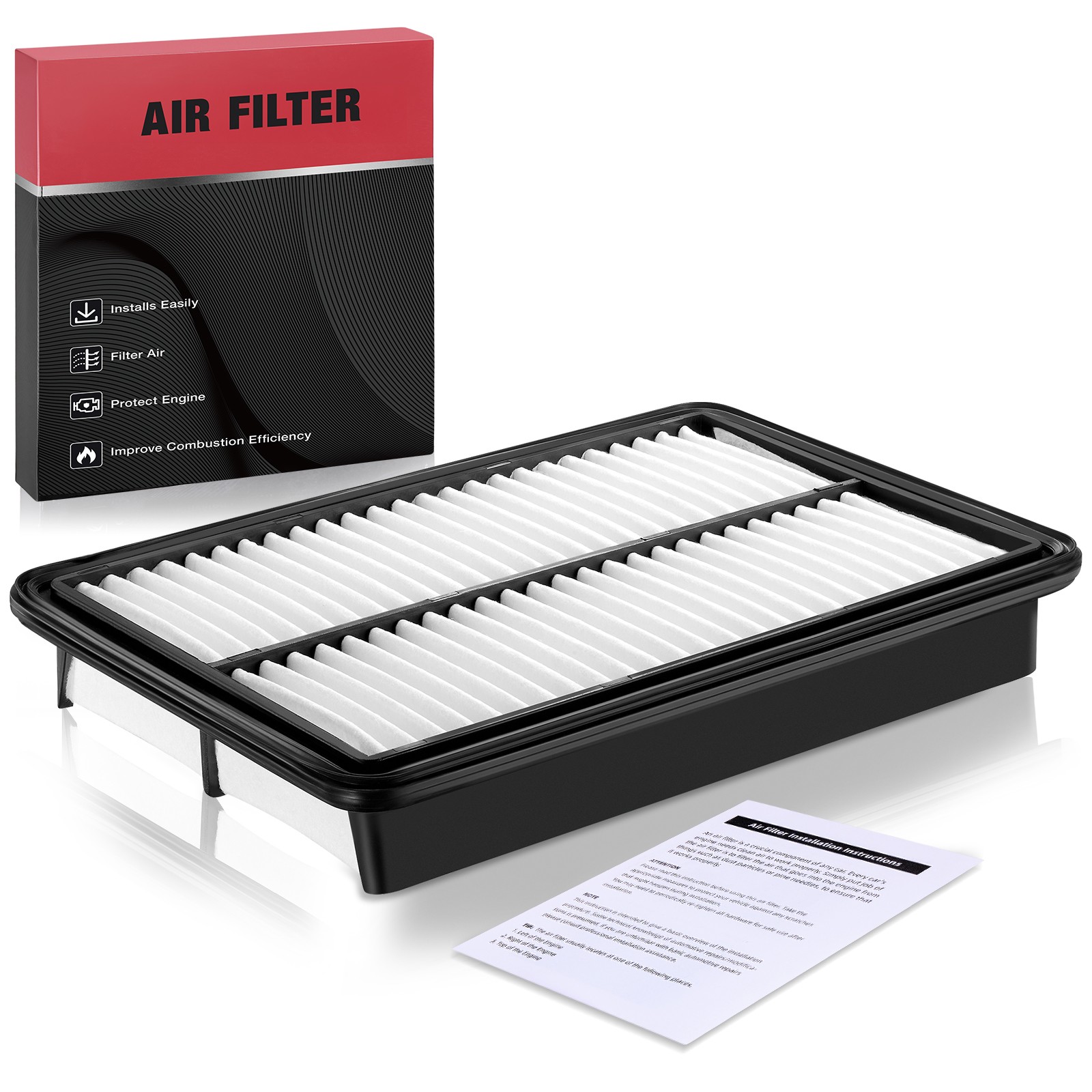 Engine Air Filter Fits Mazda 3 2.0L 2012-2018 3 Sport 2012-2013 CX-5 2013-2017