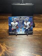 2021 Panini Playoff Thunder & Lightning Derrick Henry Julio Jones #TL-1 Titans