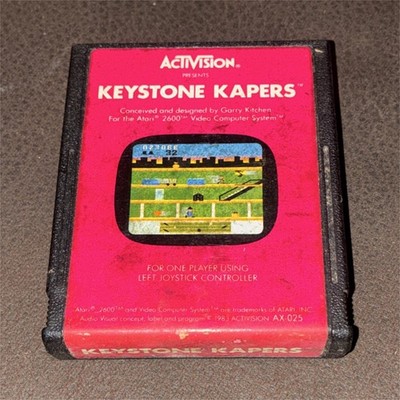 Activision Keystone Kapers Atari 2600 Action & Adventure Game Cartridge 1983