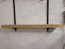 Solid Oak Beam Fireplace Mantel Shelving Planed 65x130x1400m (127)