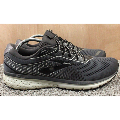 Brooks Ghost 12 Running Shoes Mens 11.5 Gray Black Mesh  display picture 3