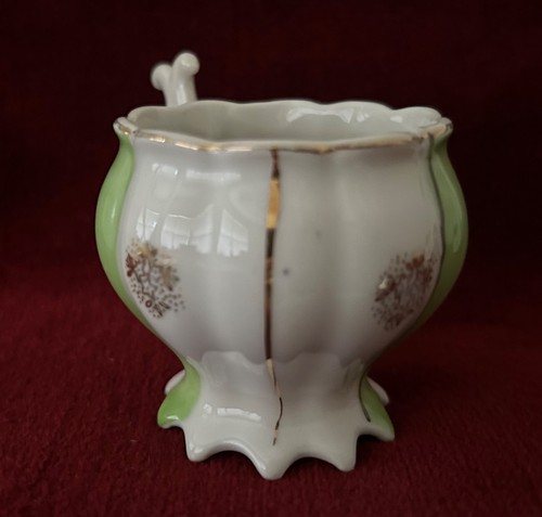 JAPAN 1930s VINTAGE OHASHI China "K" DEMITASSE CUP/SAUCER Rare w/Unique Features - Picture 20 of 24