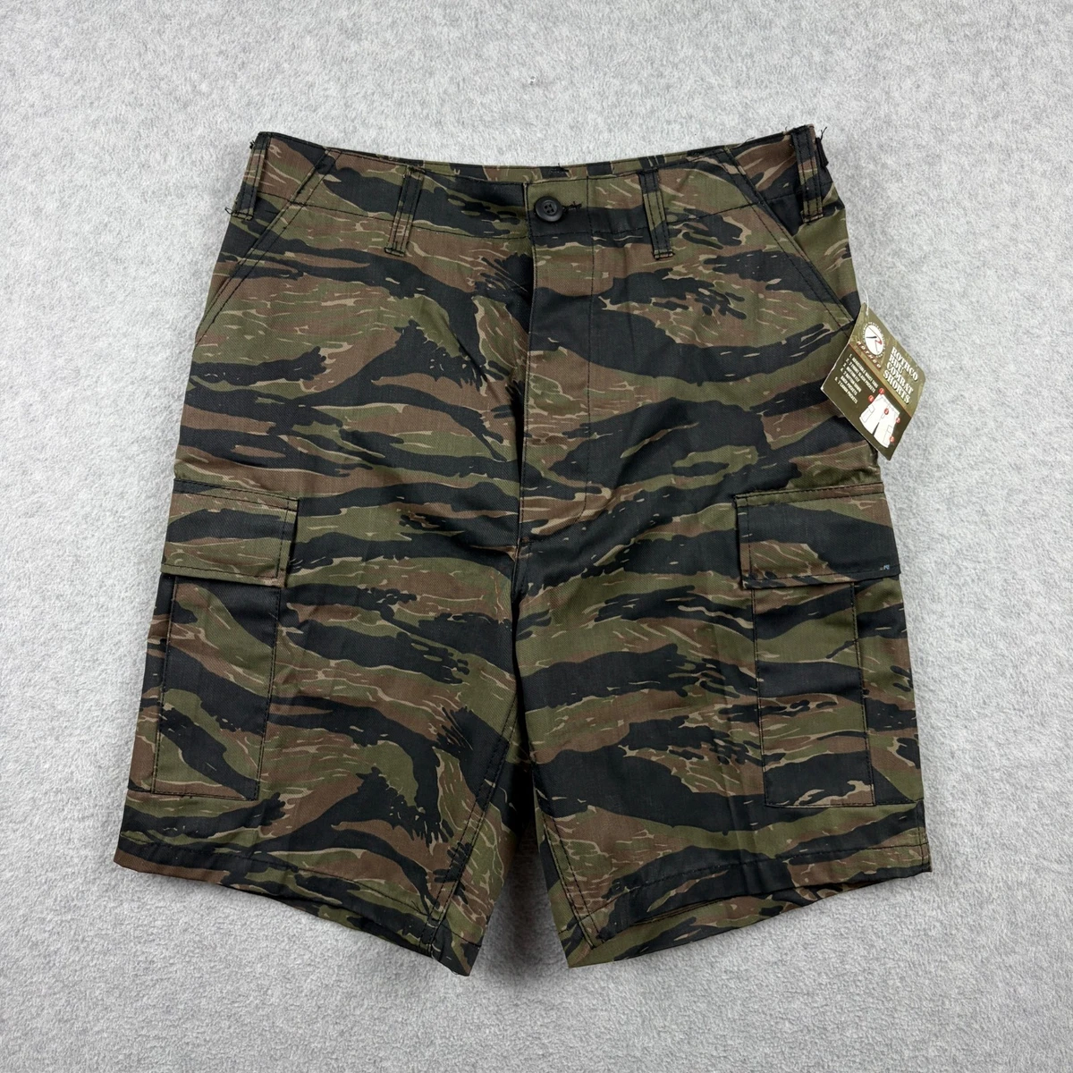Tiger Camouflage Indiana Men's Shorts for sale | eBay
