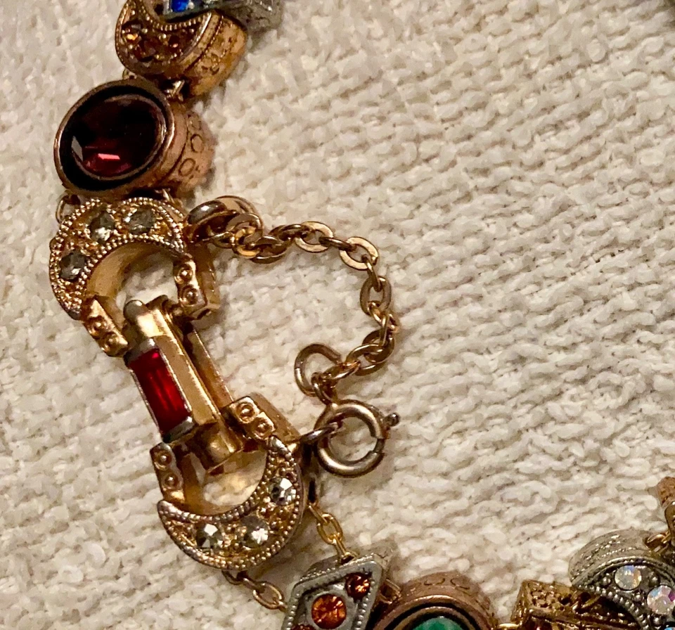 Victorian-style Slide bracelet. - Image 4 of 4