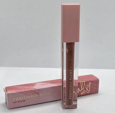 Mally XO Positively Plump Hydrating Lip Gloss Mega Maple  .10 oz NIB