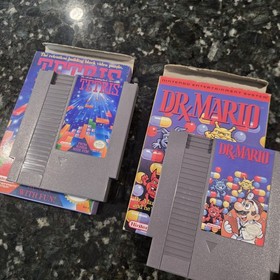 COMPLETE NES Nintendo Games X 3 TETRIS DR MARIO DONKEY KONG Complete Great Shape
