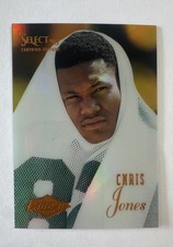 1995 Select Certified Edition - Rookie Chris Jones #113 Mirror Gold