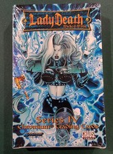 LADY DEATH SERIES IV WICKED WAYS CHROMIUM COLLECTOR CARDS SEALED BOX