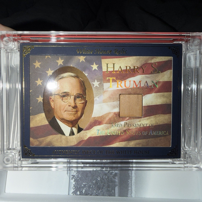 #ad A Word From POTUS 2025 Harry S. Truman White House Relic WHR HT33 #112 149 $500.00